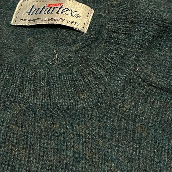Antartex Dark Green Crewneck Sweater - Picture 3 of 4